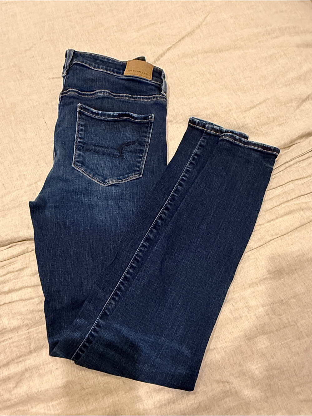American Eagle Outfitters Dark Blue Skinny Jeans